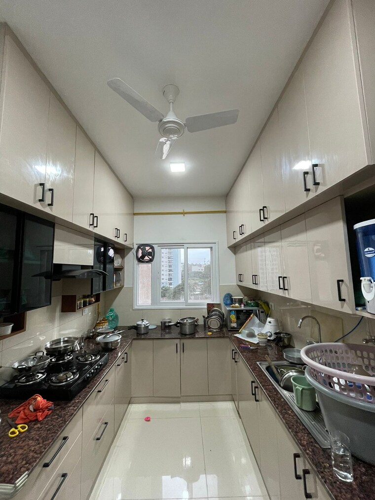 Kitchen, lnt-raintree-boulevard 3.5 Bedroom 1950 Sq.Ft. Apartment In Hebbal Bangalore 9602804