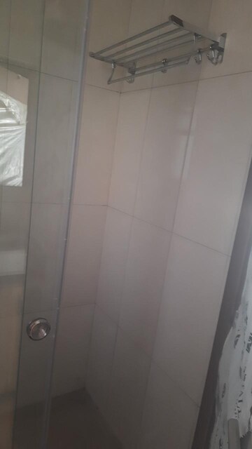 Bathroom in 3 BHK Apartment at LnT Raintree Boulevard, Hebbal – for Rent