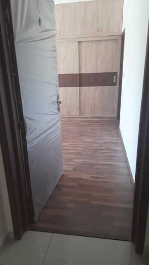 Bathroom in 3 BHK Apartment at LnT Raintree Boulevard, Hebbal – for Rent