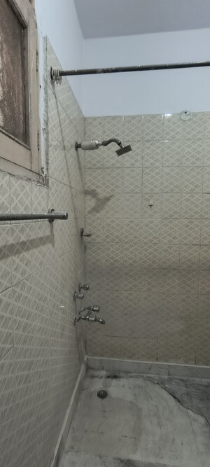 Bathroom in 2 BHK Builder Floor at Malviya Nagar – for Rent