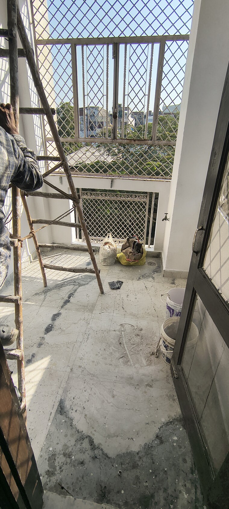 Balcony, malviya nagar 2 Bedroom 900 Sq.Ft. Builder Floor In Malviya Nagar Delhi 9602863