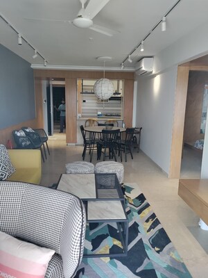 Living Room in 2 BHK Apartment at Paradigm Nivan, Khar West – for Sale