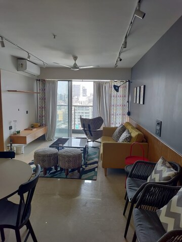 Living Room in 2 BHK Apartment at Paradigm Nivan, Khar West – for Sale