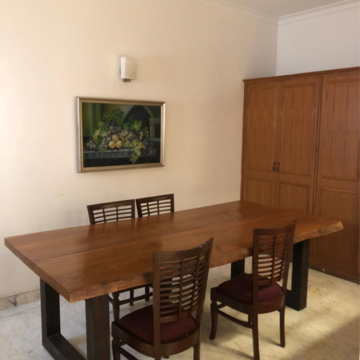 Living Room in 2 BHK Builder Floor at Vasant Vihar – for Rent