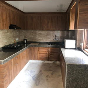 Kitchen in 2 BHK Builder Floor at Vasant Vihar – for Rent