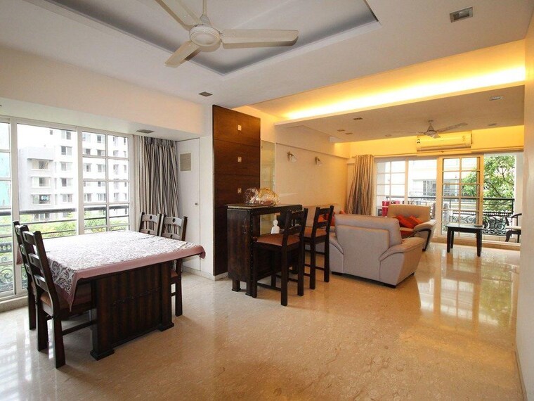 Living Room, kamala-khandelwal-apartments 4 Bedroom 2270 Sq.Ft. Apartment In Khar West Mumbai 9602899