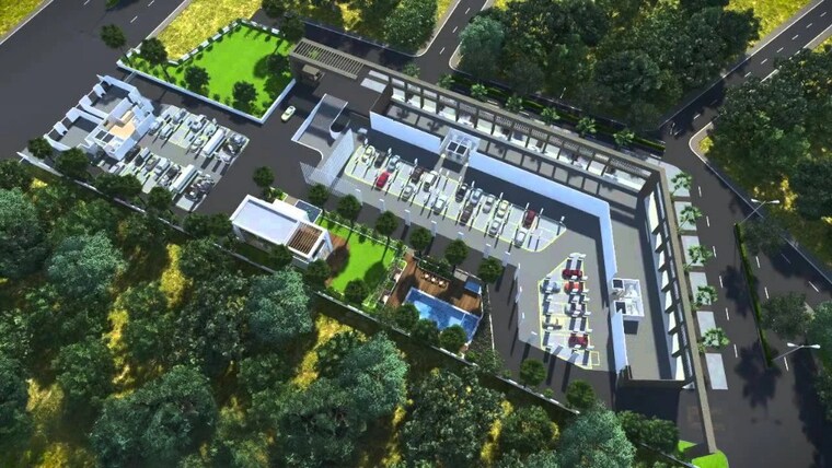 Master Plan, nirman-altius 3 Bedroom 1100 Sq.Ft. Apartment In Kharadi Pune 9602918