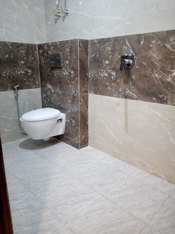 Bathroom in 1 BHK Builder Floor at Saket – for Rent
