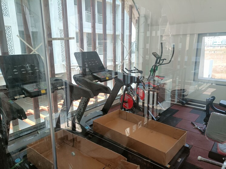 Gym, excellaa-panama-park 2 Bedroom 602 Sq.Ft. Apartment In Lohgaon Pune 9602969