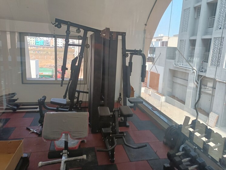 Gym, excellaa-panama-park 2 Bedroom 602 Sq.Ft. Apartment In Lohgaon Pune 9602969
