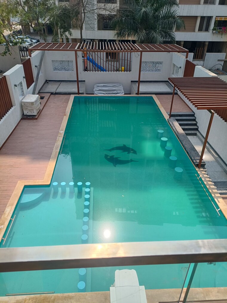 Swimming Pool, excellaa-panama-park 2 Bedroom 602 Sq.Ft. Apartment In Lohgaon Pune 9602969