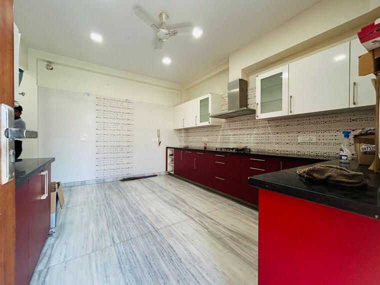 Kitchen, ansal-plaza-sector-23 3 Bedroom 3500 Sq.Ft. Builder Floor In Sector 23 Gurgaon 9602976