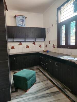 Kitchen in 3 BHK Builder Floor at Ansal Plaza Sector-23, Sector 23 – for Rent