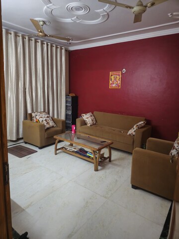 Living Room in 3 BHK Builder Floor at Ansal Plaza Sector-23, Sector 23 – for Rent