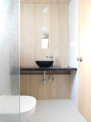 Bathroom in 1 BHK Apartment at Paradigm Alaya, Jogeshwari West – for Sale