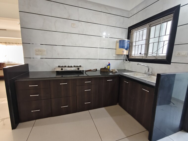 Kitchen, alkapuri 3 Bedroom 1400 Sq.Ft. Apartment In Alkapuri Vadodara 9603063