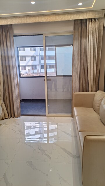 Living Room in 1.5 BHK Apartment at Vijaylaxmi River Residency, Chikhali – for Rent