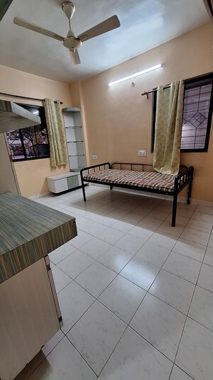 Bedroom in 2 BHK Builder Floor at Rahul Atul Nagar CHS, Warje – for Sale