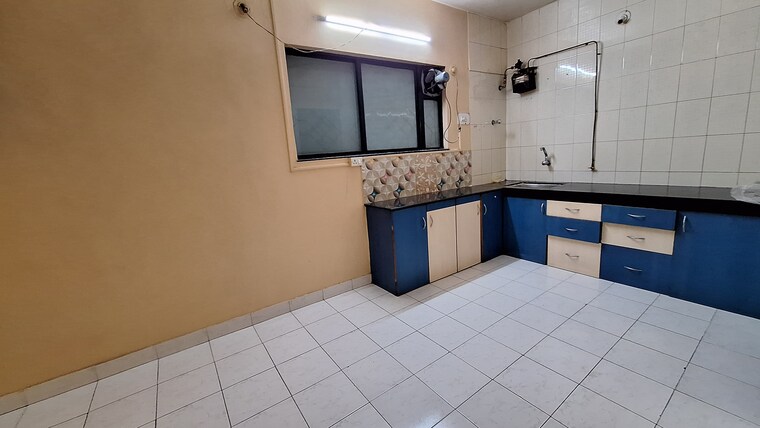 Kitchen, rahul-atul-nagar-chs 2 Bedroom 1000 Sq.Ft. Builder Floor In Warje Pune 9603080