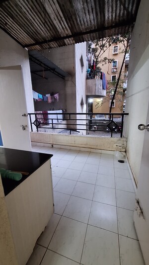 Balcony in 2 BHK Builder Floor at Rahul Atul Nagar CHS, Warje – for Sale