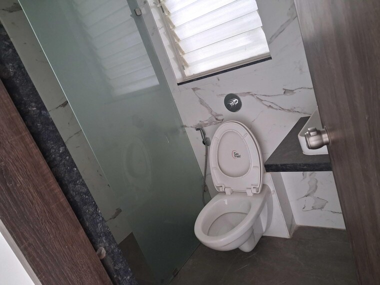Bathroom, goel-ganga-serio 3 Bedroom 1100 Sq.Ft. Apartment In Kharadi Pune 9603066