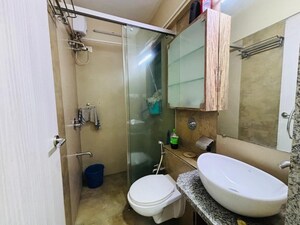 Bathroom in 2 BHK Apartment at Indiabulls Blu, Worli – for Rent