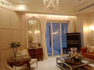 Living Room in 2 BHK Apartment at Indiabulls Blu, Worli – for Rent