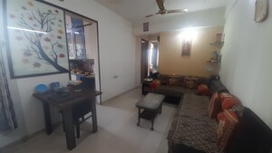 Living Room in 3 BHK Apartment at Sahaj Solarium, Vasna – for Rent