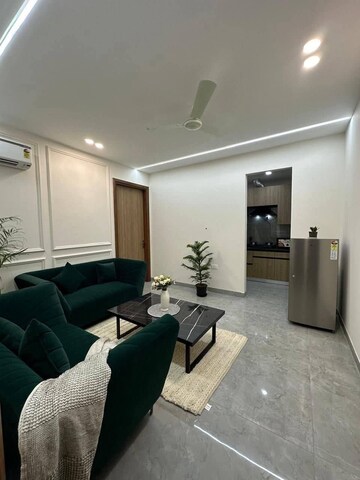 Living Room in 3 BHK Builder Floor at Ansal Plaza Sector-23, Sector 23 – for Rent