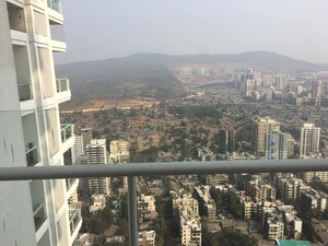 Balcony in 3 BHK Apartment at Omkar Alta Monte, Malad East – for Sale