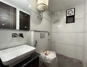 Bathroom in 3 BHK Builder Floor at Saket – for Rent