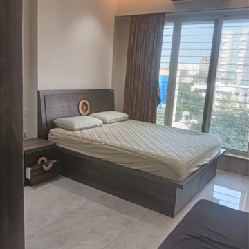Bedroom in 3 BHK Apartment at The Nook Apartment, Navin Nagar – for Rent