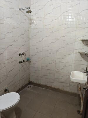 Bathroom in 2 BHK Builder Floor at Mahendru Enclave – for Rent