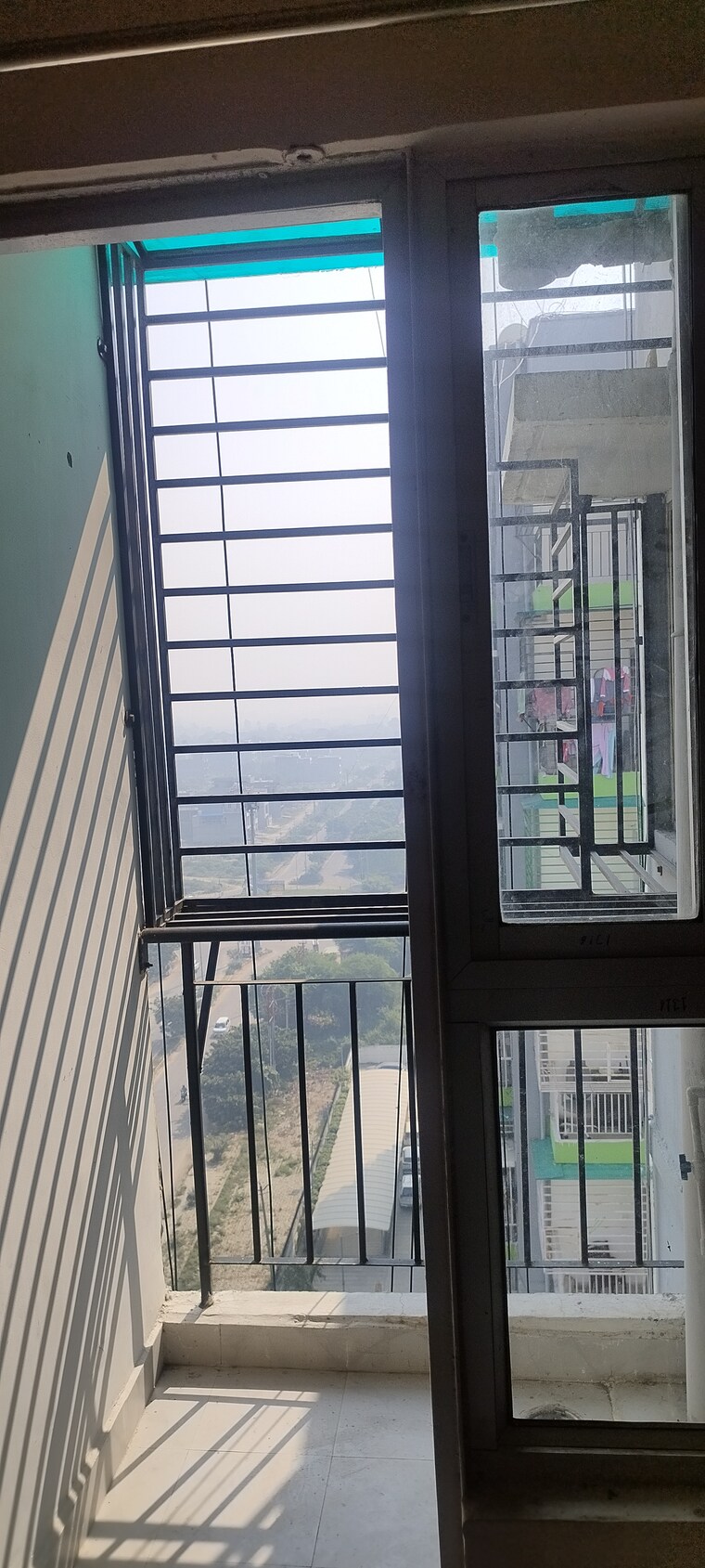 Balcony, sushant golf city 2 Bedroom 1000 Sq.Ft. Apartment In Sushant Golf City Lucknow 9603232