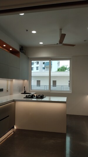 Kitchen in 3 BHK Apartment at Sumer Trinity Towers, Prabhadevi – for Rent