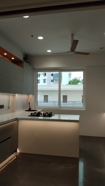 Kitchen in 3 BHK Apartment at Sumer Trinity Towers, Prabhadevi – for Rent