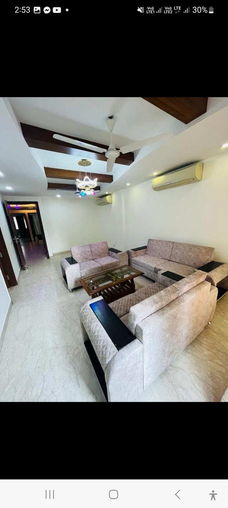 Living Room, saket 2 Bedroom 1200 Sq.Ft. Builder Floor In Saket Delhi 9603258