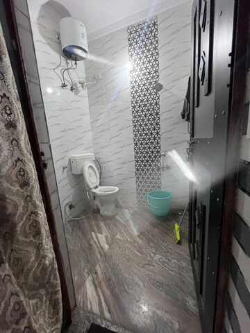 Bathroom in 1 RK Builder Floor at Saket – for Rent
