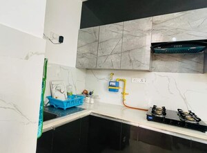 Kitchen in 3 BHK Builder Floor at Saket – for Rent
