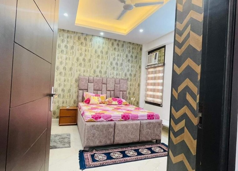 Bedroom, saket 3 Bedroom 1600 Sq.Ft. Builder Floor In Saket Delhi 9603262