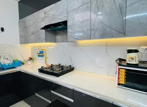 Kitchen in 3 BHK Builder Floor at Saket – for Rent