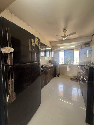 Kitchen in 3 BHK Apartment at JP Rishabh Tower Azad Nagar, Andheri West – for Rent