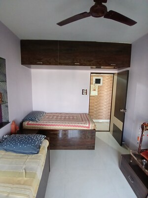 Living Room in 2 BHK Apartment at Mantri Park, Goregaon East – for Rent