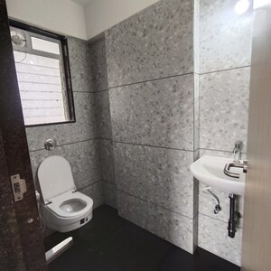 Bathroom in 1 RK Apartment at Mantri Park, Goregaon East – for Rent