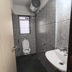 Bathroom in 1 RK Apartment at Mantri Park, Goregaon East – for Rent