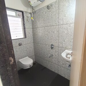 Bathroom in 1 RK Apartment at Mantri Park, Goregaon East – for Rent