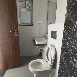 Bathroom in 2 BHK Apartment at Omkar Ananta, Goregaon East – for Rent