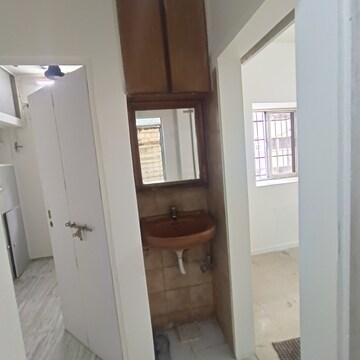 Bathroom in 1 BHK Apartment at Parth Vaibhav, Malad East – for Rent