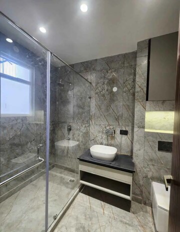 Attached Bathroom in 3 BHK Builder Floor at Greater Kailash ii – for Rent