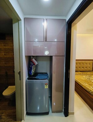 Furnished Amenities in 1 BHK Apartment at Lodha Crown Quality Homes, Majiwada – for Rent